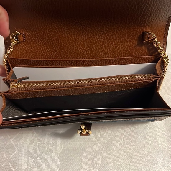 ONE DAY SALE! Gucci New Denim GG Monogram Jackie 1961 Chain crossbody bag NEW - Picture 14 of 16